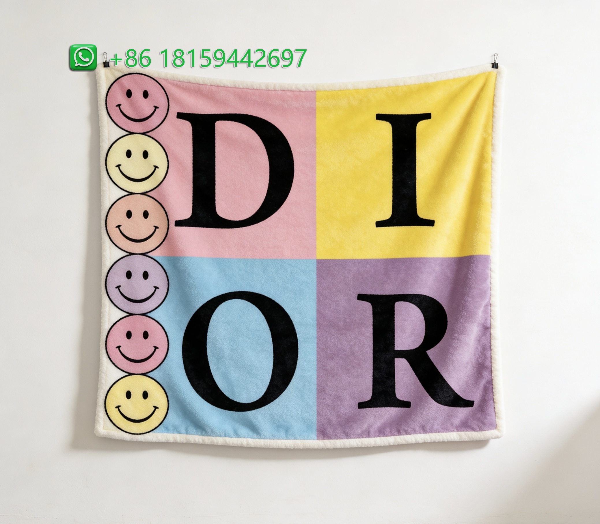 Dior Throw Blankets